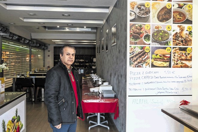 Saeed Alagheh Band, lastnik iranske restavracije v BTC, je pred tremi leti iz Irana, iz mesta Mašhad, prišel v Slovenijo.