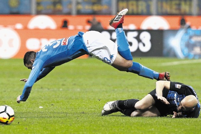 Igralci Napolija in Interja so se še drugič v sezoni razšli brez golov.