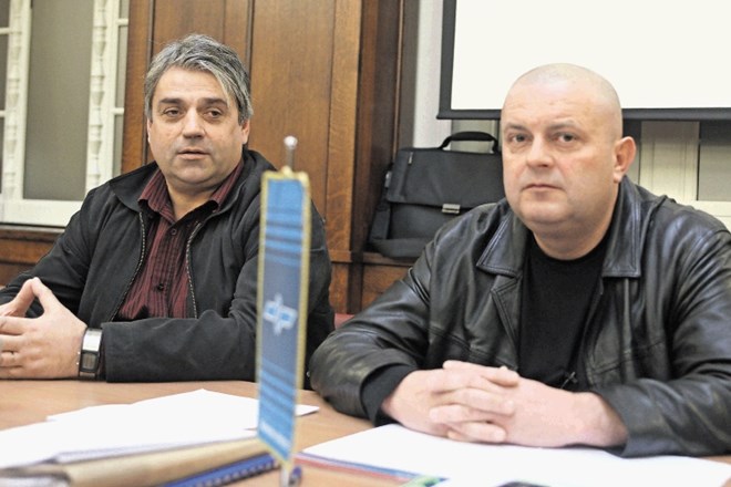Dolgoletna prijatelja in nekdanja zaveznika sta danes sprta. Albert Pavlič (levo) in Silvo Berdajs sta zanetila sindikalno...