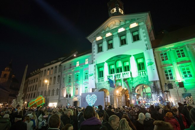 Uvodni dogodek ob uradnem prevzemu naziva Zelena prestolnica Evrope 2016, ki ga je leto dni nosila Ljubljana.
