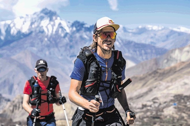 Ryno Griesel in Ryan Sandes sta postavila nov hitrostni rekord na Veliki himalajski poti.