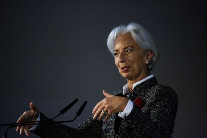 Prva dama Mednarodnega denarnega sklada (IMF) Christine Lagarde