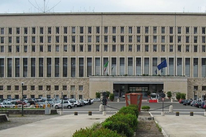 Stavba italijanskega zunanjega ministrstva