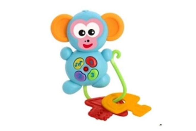 Odpoklic igrače Kidz delight ključi igriva opica