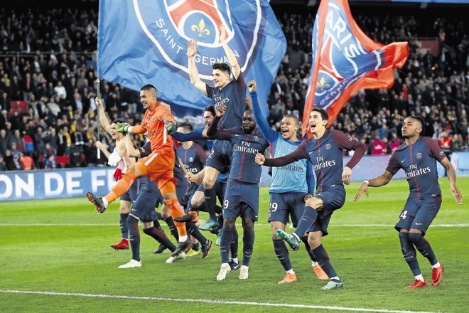 PSG je v nedeljo osvojil sedmi naslov francoskega prvaka.