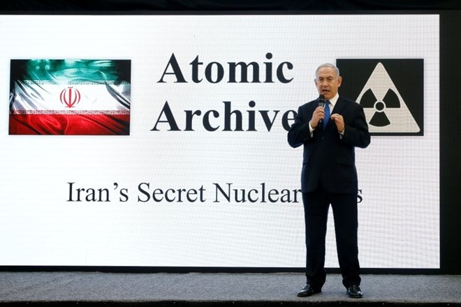 Netanjahu trdi, da ima dokaze o skrivnem iranskem jedrskem programu