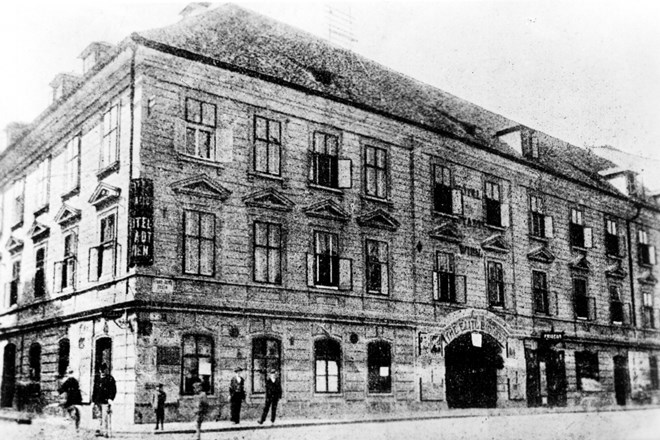 Hotel Stadt Wien – hotel Malič pred prvo svetovno vojno