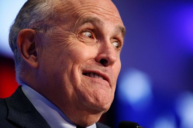 Odvetnik ameriškega predsednika Donalda Trumpa Rudy Giuliani