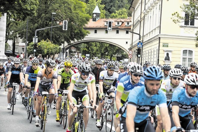 Namesto avtomobilov se bo od 8. do 10. junija po ljubljanskih ulicah zapeljalo več kot 8000 kolesarjev.