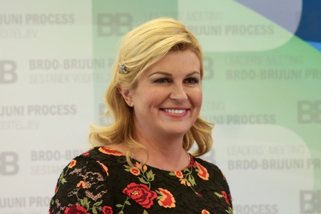 Hrvaška predsednica Kolinda Grabar-Kitarovič