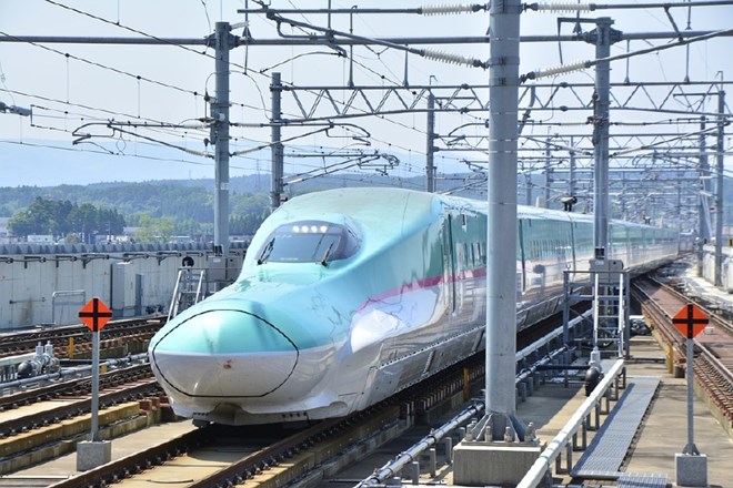 Japonski vlaki slovijo po izjemni točnosti