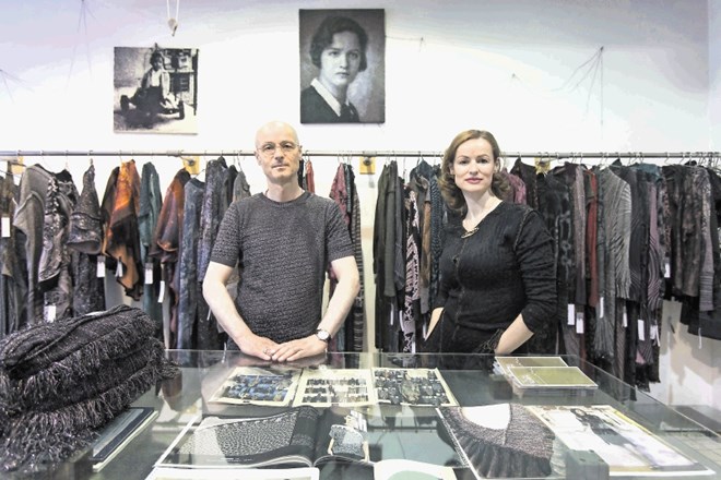 Tomaž in Urška  Draž imata salon na Gornjem trgu v Ljubljani že 17 let.
