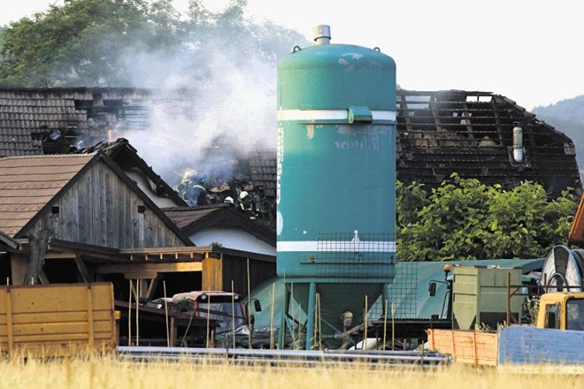 V požaru v Miklavških pekarnah so se poškodovali štirje ljudje.