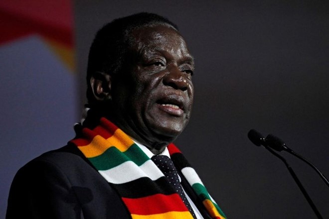 Predsednik Zimbabveja Emmerson Mnangagwa