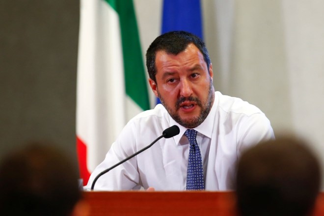 Italijanski notranji minister Matteo Salvini.