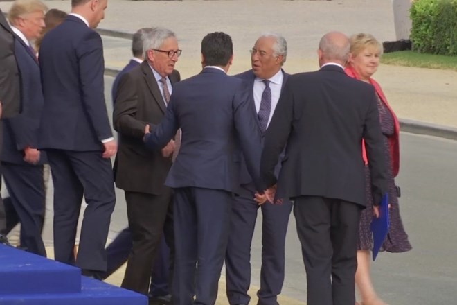 Junckerju so pomagali ostali voditelji na vrhu Nata.