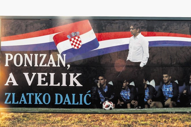 Napotili smo se v najsevernejši del Hrvaške, kjer te na vhodu v mesto pričaka plakat z likom Dalića in napisom »Ponižen, a...