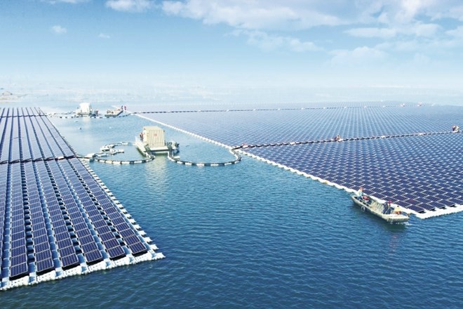 Solarna elektrarna na morju