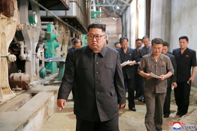 Kim Jong Un, severnokorejski voditelj.