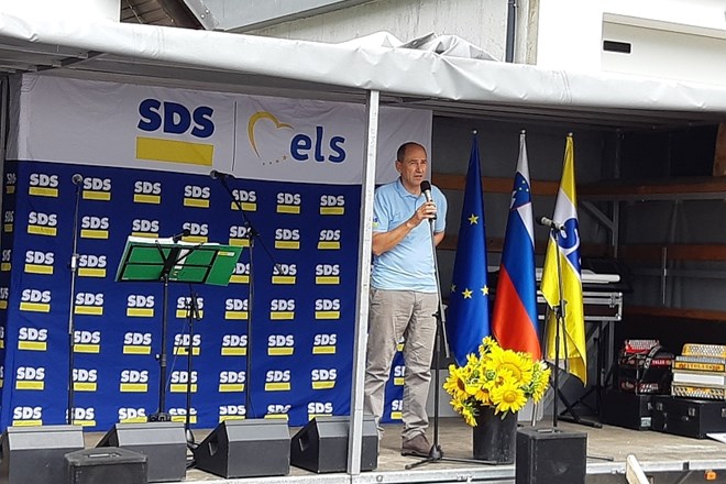 Janez Janša, predsednik SDS