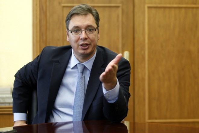 Srbski premier Alelksandar Vučić