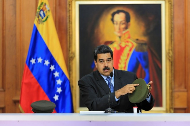 Kolumbijski predsednik Nicolas Maduro