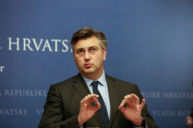 Hrvaški premier Andrej Plenković