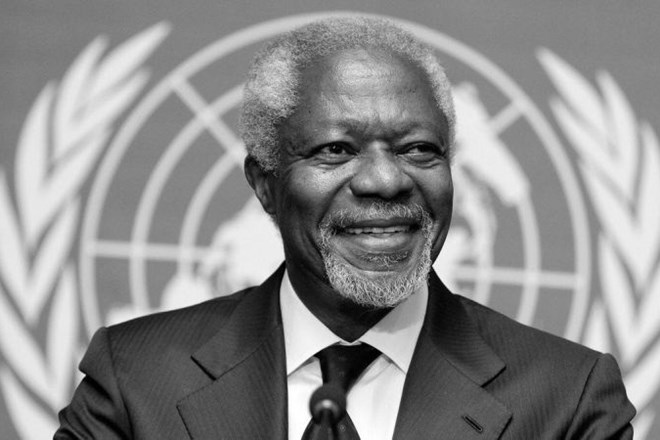 Umrl nekdanji generalni sekretar ZN Kofi Annan