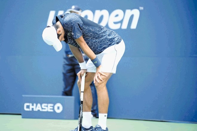 Kot pravi Novak Đoković, se je v dvoboju prvega kroga bolj boril za preživetje, kot igral tenis.