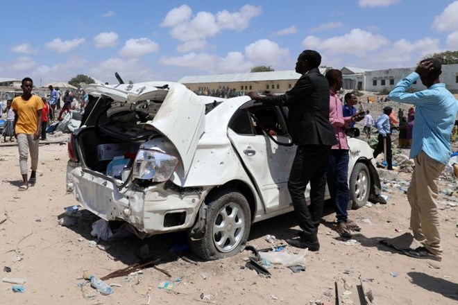 Več mrtvih v samomorilskem napadu v Somaliji