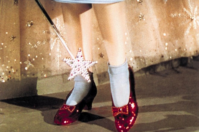 Rdeče svetleče sandale so postale eno najbolj znanih filmskih obuval.