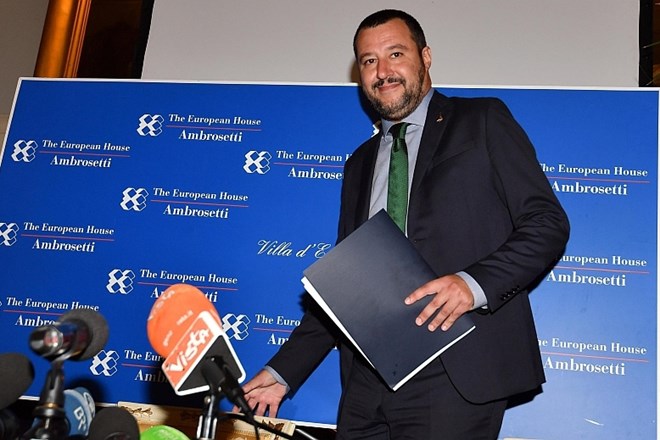 Italijanski notranji minister Matteo Salvini