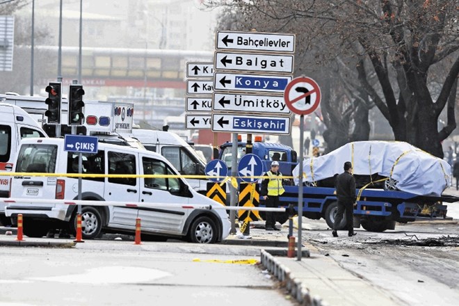 Teroristični napad v Ankari.