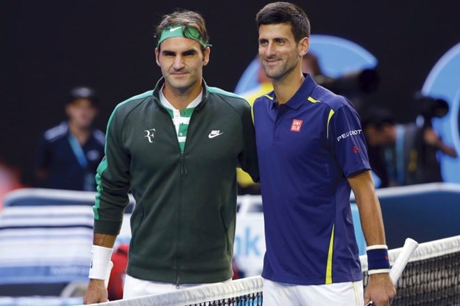 Đoković in Federer skupaj v dvojicah