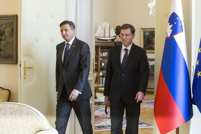 Predsednik republike Borut Pahor in zunanji minister Miro Cerar.
