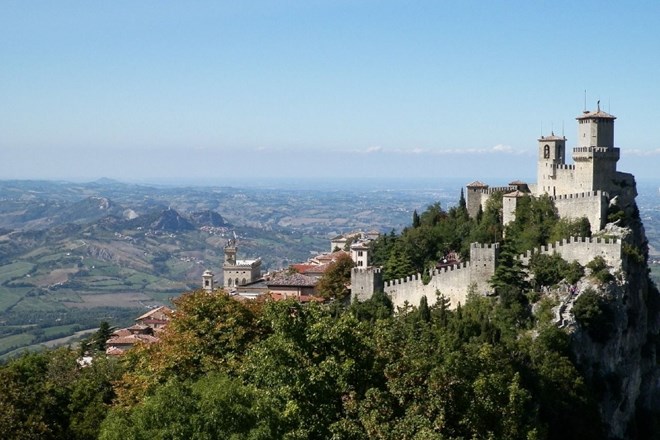 San Marino se je znašel na prvem mestu lestvice o porastu turizma.