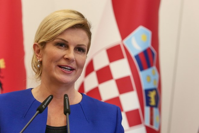 Hrvaška predsednica Kolinda Grabar Kitarović.