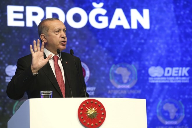Turški predsednik Recep Tayyip Erdogan