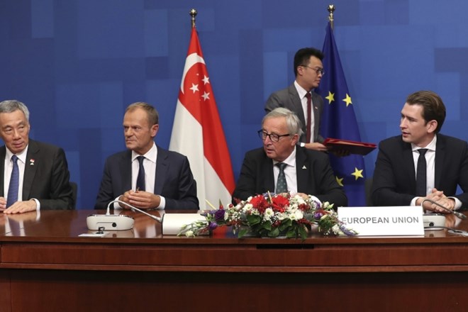 EU podpisala sporazume s Singapurjem in Vietnamom