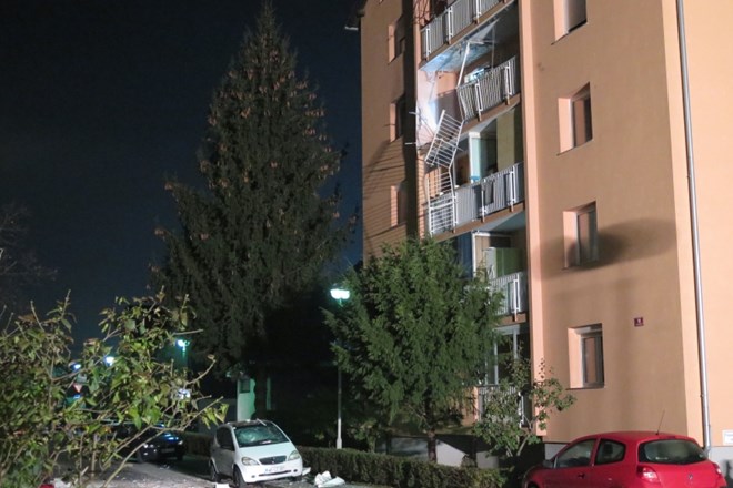 Eksplozija v Mariboru uničila šest stanovanj