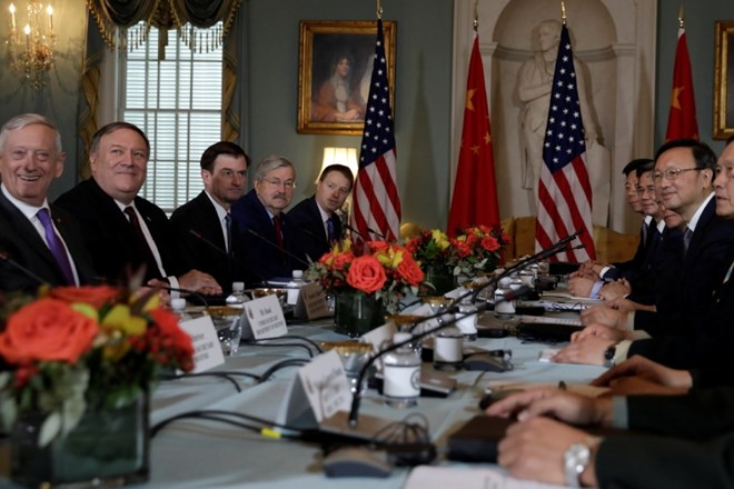 ZDA in Kitajske nadaljujeta diplomatski in varnostni dialog 