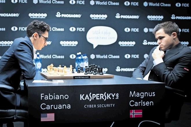 Po dveh partijah je izid v boju za naslov svetovnega prvaka med Američanom Fabianom Caruano in Norvežanom Magnusonom...