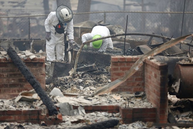 V Kaliforniji vedno več smrtnih žrtev zaradi požarov 