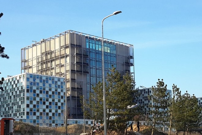 Stavba Mednarodnega kazenskega sodišča v Haagu.