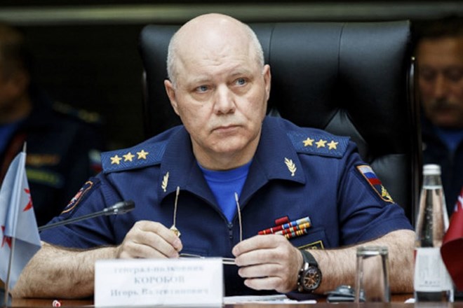 Pokojni šef ruske vojaške obveščevalne službe GRU Igor Korobov.