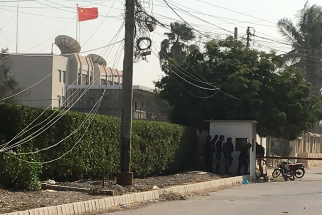 Kitajski konzulat v Pakistanu.
