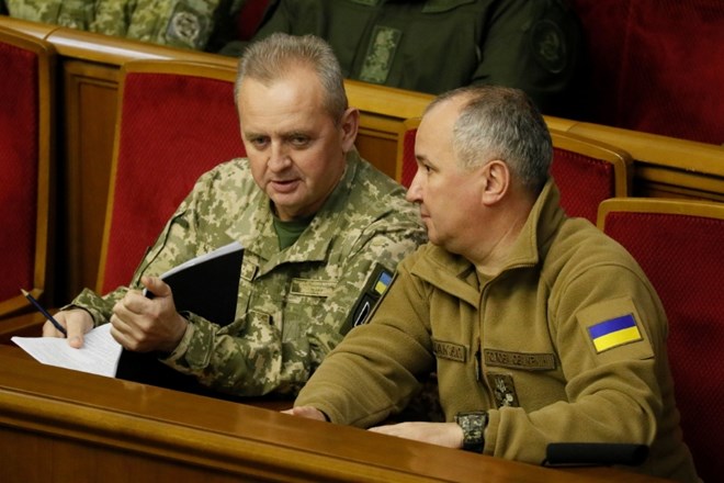 Predstavnik ukrajinske službe Vasil Hricak (desno).