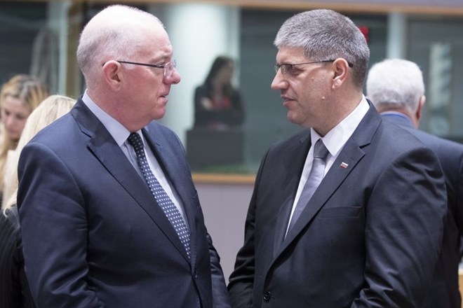 Zasedanje notranjih ministrov EU, ki se ga je udelezil minister za notranje zadeve Bostjan Poklukar.