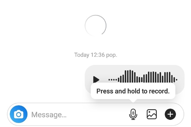 Instagram omogoča pošiljanje zvočnih zasebnih sporočil