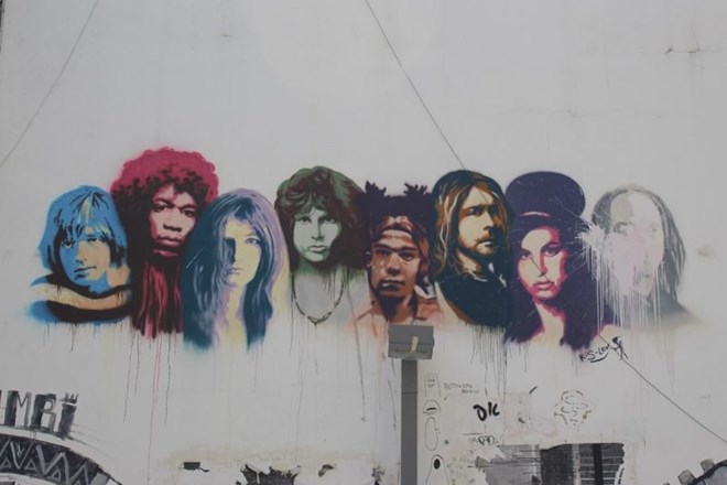 Grafit v Tel Avivu z najslavnejšimi člani Kluba 27